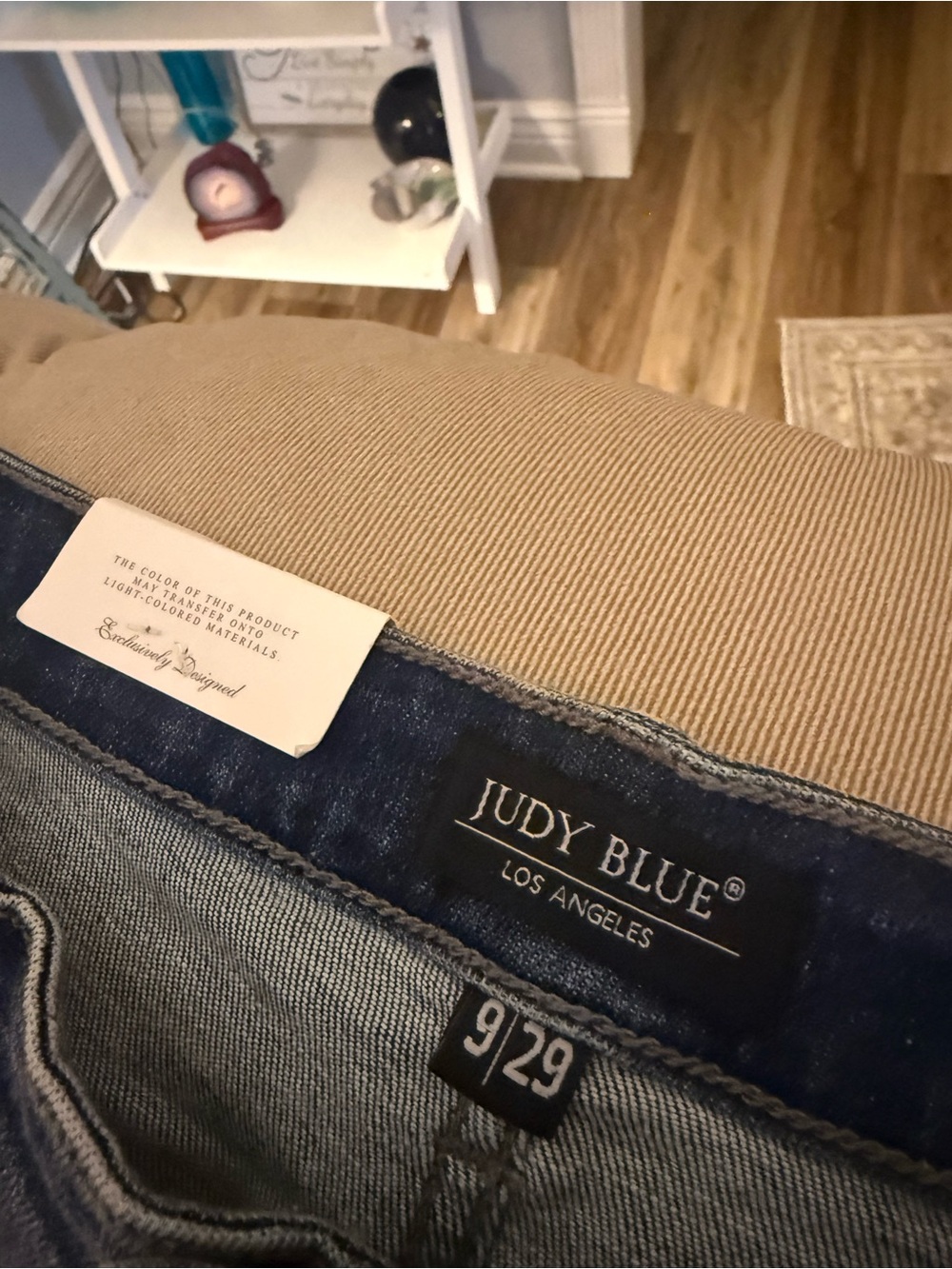 Judy Blue Women's Straight Leg Jeans in Medium Blue